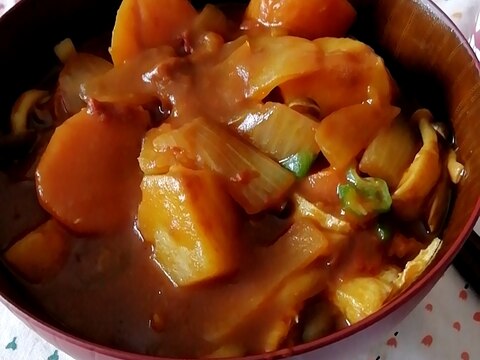 トマトジュースdeカレーライス